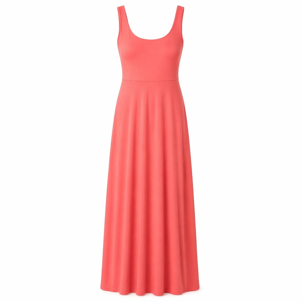 Beyond Yoga Pink Midi Dress Small Flowy Lounge Athleisure